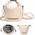 Τσάντα Φωτογραφική Crossbody Sling Για Κάμερα Τηλέφωνο K&F 5l / Kf13.168v1 / Μπεζ