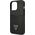 Guess Guess GUHCP13XPSATPK iPhone 13 Pro Max 6,7"czarny/black hardcase SaffianoTriangle Logo Cardslot