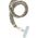 OEM Zawieszka SWING (8mm) do telefonu z regulacją długości / długość sznura 165cm (max 82,5cm w pętli) / na ramię lub szyję - szaro zielono różowy