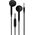 Ακουστικά BLUE STAR με καλώδιο Jack 3,5 mm και μικρόφωνο PA-E65 1,2 m μαύρα