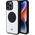 Mercedes MEHMP15X23ACMS iPhone 15 Pro Max 6.7" ασημί/ασημένιο σκληρή θήκη Δέρμα&Αλουμίνιο MagSafe