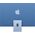 iMac 24" 4.5K Retina, Apple M4 10C CPU, 10C GPU/16GB/512GB SSD/Μπλε/SWE