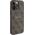 Guess Guess GUHMP14LG4GFRW iPhone 14 Pro 6.1" brązowy/brown hardcase 4G Collection Leather Metal Logo MagSafe
