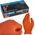 Νιτριλοειδή γάντια SOLID GRIP 50τμχ. μ. XXL πορτοκαλί (10)