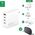 Ładowarka sieciowa 4smarts Flex Pro 100W 3xUSB-C + 1xUSB-A Travel Edition biała