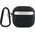Mercedes MEA4CSLBK AirPods 4 cover       czarny/black Leather Metal Logo