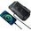 USAMS Jumpstarter Powerbank 8000mAh + ενσωματωμένος φακός μαύρο/black ZB287