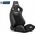 Next Level Racing ERS4 Elite Reclining Seat - PU-Leder & Wildleder Edition  