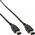 InLine Firewire 6-pin - Firewire 6-pin, 3m, Czarny (34003)