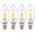 Philips Philips LED Lamp E14 4-Pack 40W 2700K Filament candle