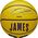 Μπάλα Μίνι Wilson NBA Player Icon LeBron James WZ4027701XB Żółte 3