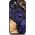 BeWood Etui z drewna i żywicy na iPhone 15 Plus MagSafe Bewood Unique Violet - fioletowo-czarne