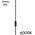 Kinkiet ATL ZD134A Lampa liniowa led kinkiet ścienny  60cm 6000k