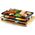 Grill elektryczny Domo Domo Raclette D09246G Bamboo black - 1200W