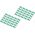 Digitus DIGITUS Farbclips für Patchkabel RJ45 100 Stück grün