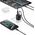 Φορτιστής τοίχου USAMS JC Series CC261 20W GaN Mini Fast Charger 2xUSB-C μαύρο