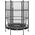 Trampolina ogrodowa Salta ogrodowa Junior z siatką wewnętrzną 4.5 FT 140 cm czarna