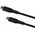 Fixed Fixed | Liquid Silicone Cable USB-C/USB-C, 1.2m, 60W | FIXDLS-CC12-BK