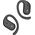 OPN Sound Aria+ Zestaw słuchawkowy True Wireless Stereo (TWS) Douszny Połączenia/muzyka Bluetooth Czarny
