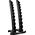 ZESTAW HANTLI POLIURETANOWYCH HPT 2 x 1 - 10 KG (110 KG) + STOJAK STR37 HMS