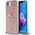 Etui Guess Fixed Glitter Big 4G do       iPhone 16e różowy