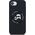 Etui Karl Lagerfeld Silicone             Karl&Choupette Heads MagSafe do iPhone 16e czarny