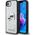 Etui Karl Lagerfeld Fixed Glitter Ikonik Metal Pin do iPhone 16e srebrny