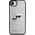 Etui Karl Lagerfeld Fixed Glitter Ikonik Metal Pin do iPhone 16e srebrny