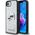 Etui Karl Lagerfeld Fixed Glitter Ikonik Metal Pin do iPhone 16e srebrny