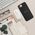 Etui Guess Grained Ring MagSafe do       iPhone 16e czarny
