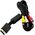 Kabel Hertz Scart - RCA (Cinch) x3 1.8m czarny (2018-uniw)