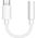 Adapter USB Hertz AK291A USB-C - Jack 3.5mm Biały  (2257-uniw)