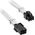 BitFenix PCIe 6-pin - PCIe 6-pin, 0.45m, Λευκό (BFA-MAC-6PEG45WK-RP)