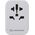 Lifeventure Adapter podróżny z USB i USB-C LIFEVENTURE WORLD TO EUROPE TRAVEL ADAPTOR Uniwersalny