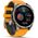 Zegarek sportowy Garmin Garmin fēnix® 8 – 47mm AMOLED Sapphire Titanium with Spark orange/graphite silicone band