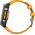 Zegarek sportowy Garmin Garmin fēnix® 8 – 47mm AMOLED Sapphire Titanium with Spark orange/graphite silicone band