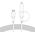 Belkin BOOST CHARGE 2-in-1 Cable USB-C/Lig.1,5m ws.CAC003hq1.5MWH