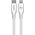 Καλώδιο Φόρτισης/Συγχρονισμού Aqiila Cablebird CS22 60W Type C Lightning 2m