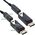 InLine® Καλώδιο DisplayPort 1.4 AOC, 8K4K, Αποσπώμενος σύνδεσμος DisplayPort, 40m