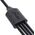Καλώδιο φόρτισης InLine® USB 4 σε 1 Y, 1x USB-A βύσμα σε 4x USB-C βύσματα, μαύρο 0,5m