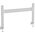 InLine® Slatwall Επιτραπέζια Βάση, Πάνελ Αλουμινίου 1μ συμπεριλαμβανομένων 2 Υποστηριγμάτων 0,43μ