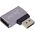 InLine® DisplayPort 1.4 Adapter, DisplayPort αρσενικό / θηλυκό, 90° δεξιά, 8K UHD