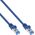 Καλώδιο Patch InLine®, Cat.6A, S/FTP, TPE (LSZH), CCA, μπλε, 1,5m