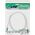 Καλώδιο Patch InLine®, Cat.6A, S/FTP, TPE ευέλικτο, λευκό, 0,3m