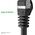 InLine® Patchkabel Slim, Cat.6A, S/FTP, TPE (LSZH) flexibel, PoE, grau, 0,5m