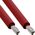 Καλώδιο εγκατάστασης ηλιακών συστημάτων InLine® H1Z2Z2-K 6mm² κόκκινο 25m