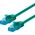 LOGON TCU55U0025G καλώδιο δικτύου Μπλε 0,25 m Cat5e U/UTP (UTP)