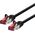 LOGON TCR66SS150BL καλώδιο δικτύου Μαύρο 15 m Cat6 SF/UTP (S-FTP)