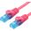 LOGON TCU55U020M καλώδιο δικτύου Μωβ 2 m Cat5e U/UTP (UTP)