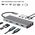 RoGer MST Dock Station 12in1 Lite USB-C to 2x HDMI / 4x USB3.0 / SD/TF / VGA / LAN